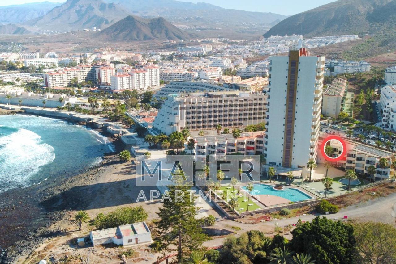 Cozy 1St Sea Line Apartment In The Quiet Area Los Cristianos (Tenerife) Exterior foto